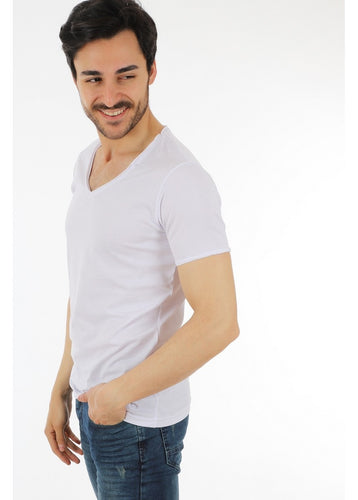 Basic White Men's T-shirt